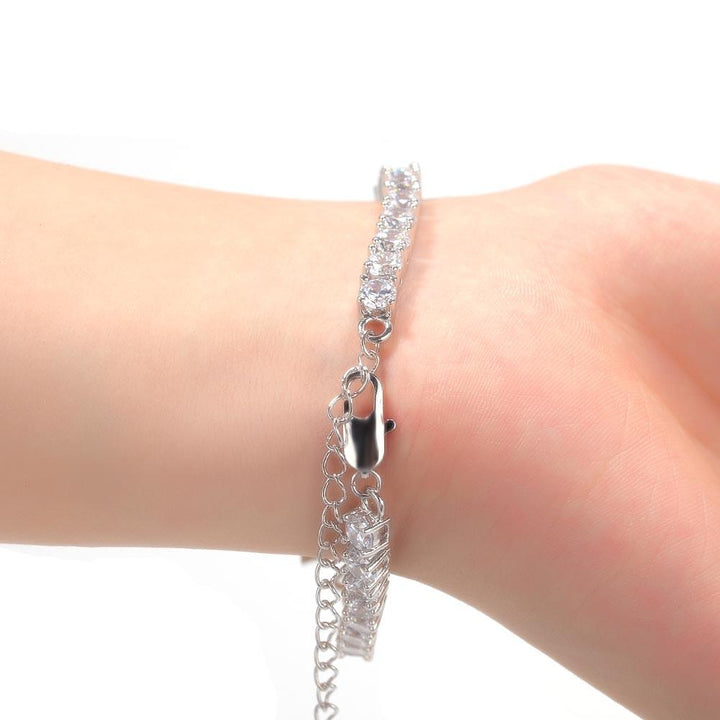 Custom Tennis Name Personalized Bracelet Anklet - Markus Dayan