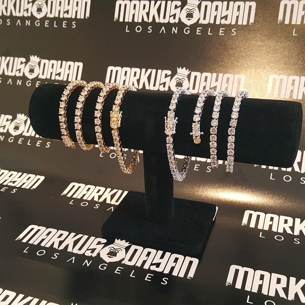 Diamond Tennis Bundle Chain Bracelet&Watch - Markus Dayan