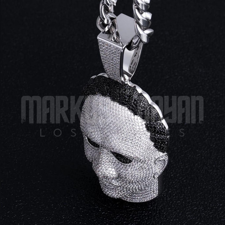 Iced Michael Myers Custom Halloween Mask Pendant - Markus Dayan