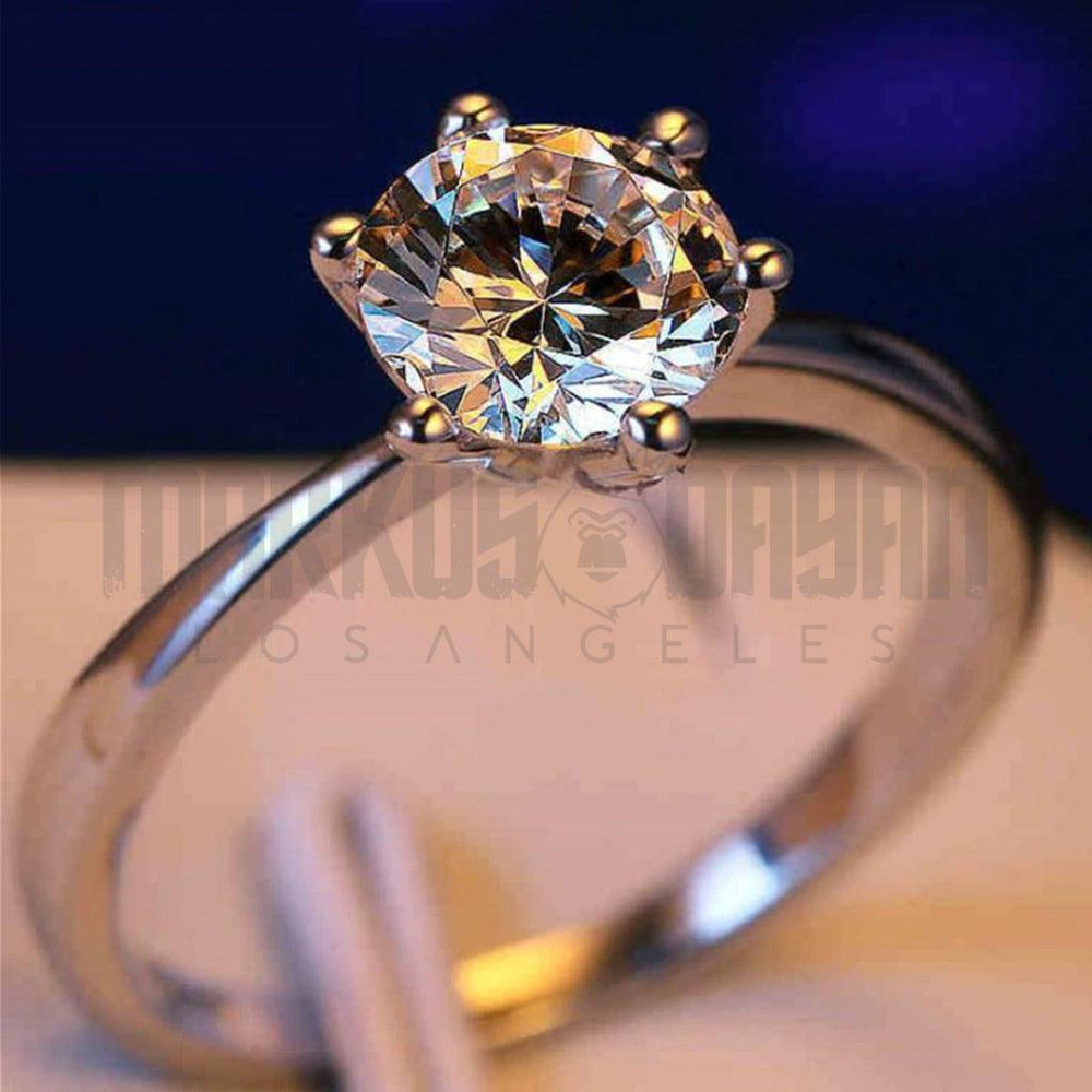 S925 Sterling Silver Diamond CZ Ring - Markus Dayan