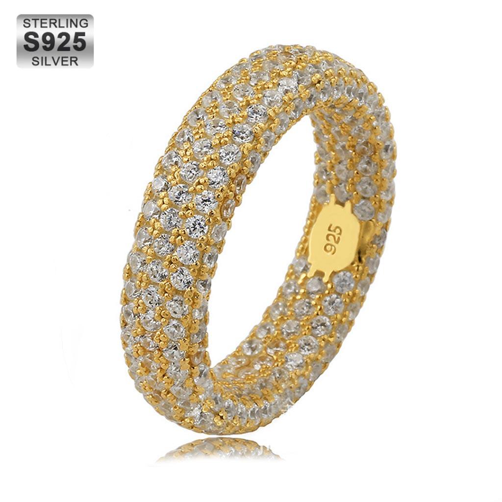 Sterling Silver Ring Full Iced S925 – Markus Dayan