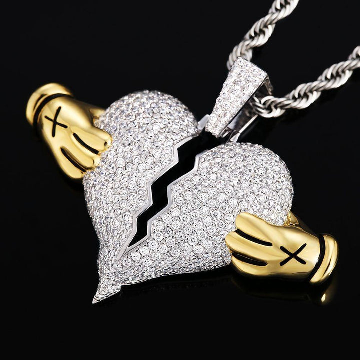 Tear Heart Pendant Necklace in 14K Gold - Markus Dayan