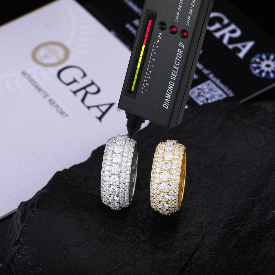 925 VVS Moissanite Diamond Band Ring - Markus Dayan