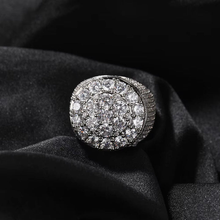 S925 VVS1 Rounded Diamond Moissanite Ring - Markus Dayan