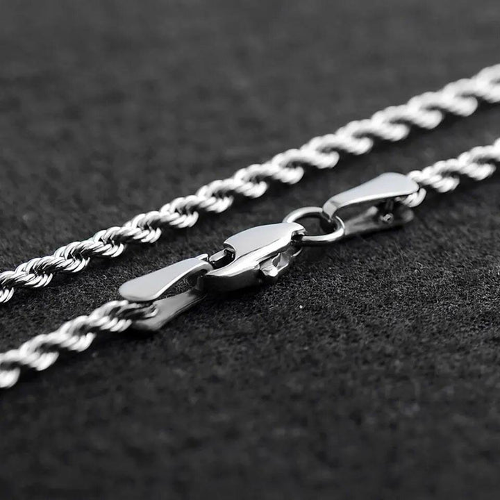 3mm S925 Sterling Silver Rope Chain - Markus Dayan