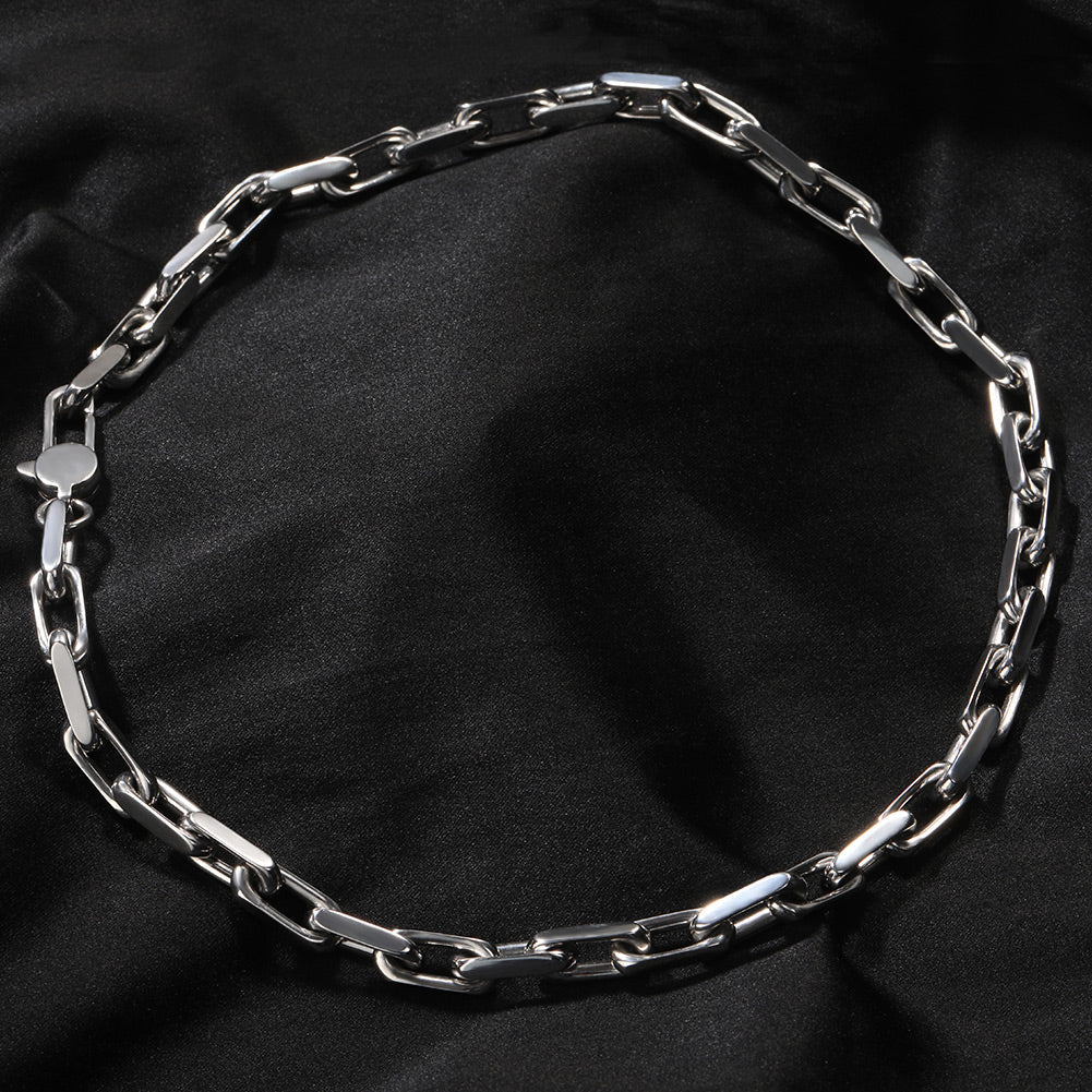 7mm Stainless Steel Rectangular Geometric Chain - Markus Dayan