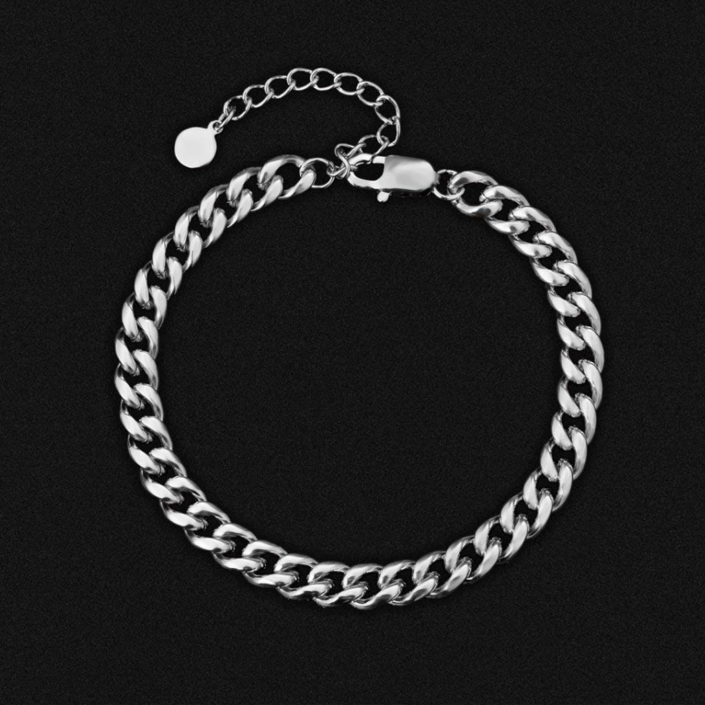 8mm Anklet Miami Cuban Link Curb - Markus Dayan