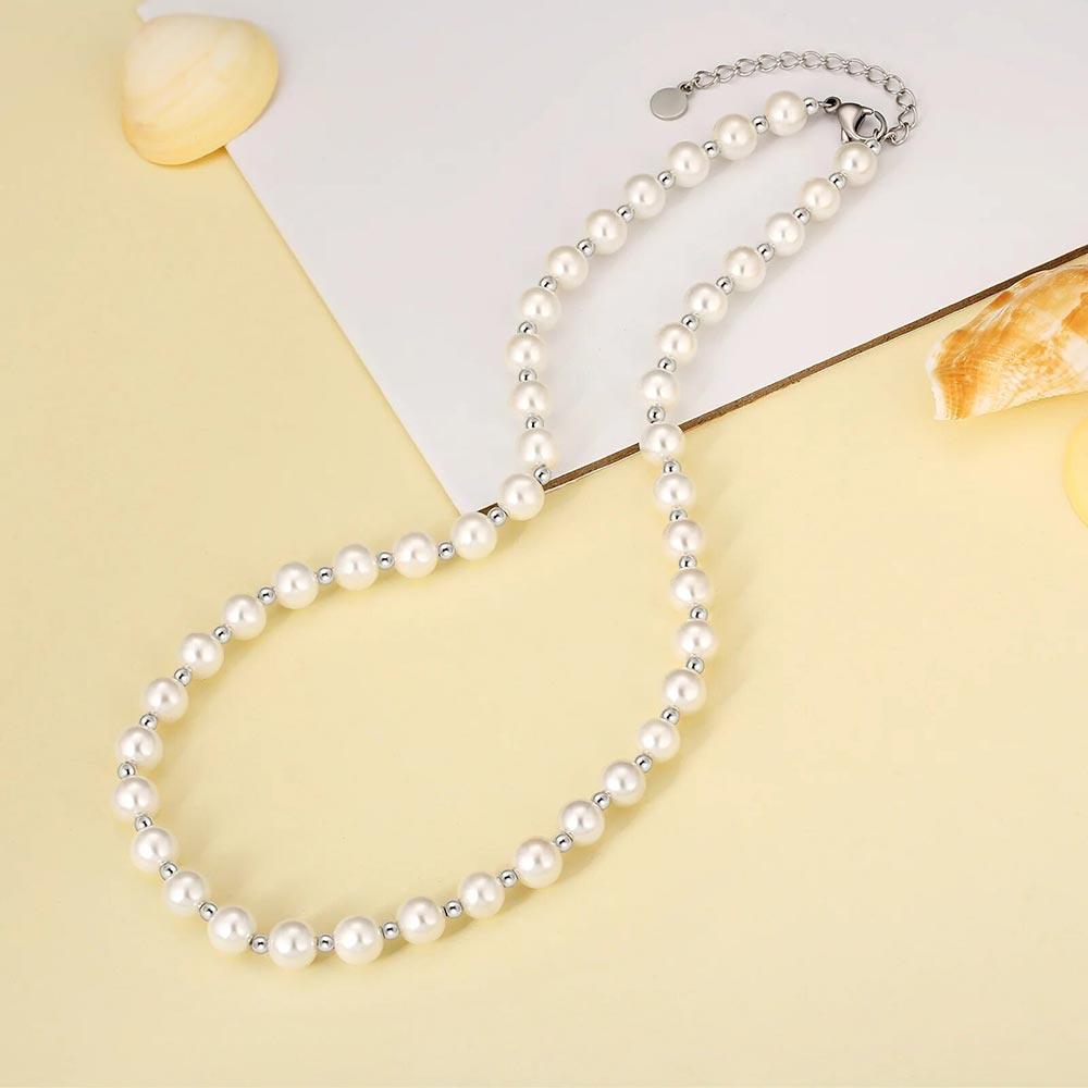 8mm Freshwater Pearl Beaded Necklace for Women - Markus Dayan
