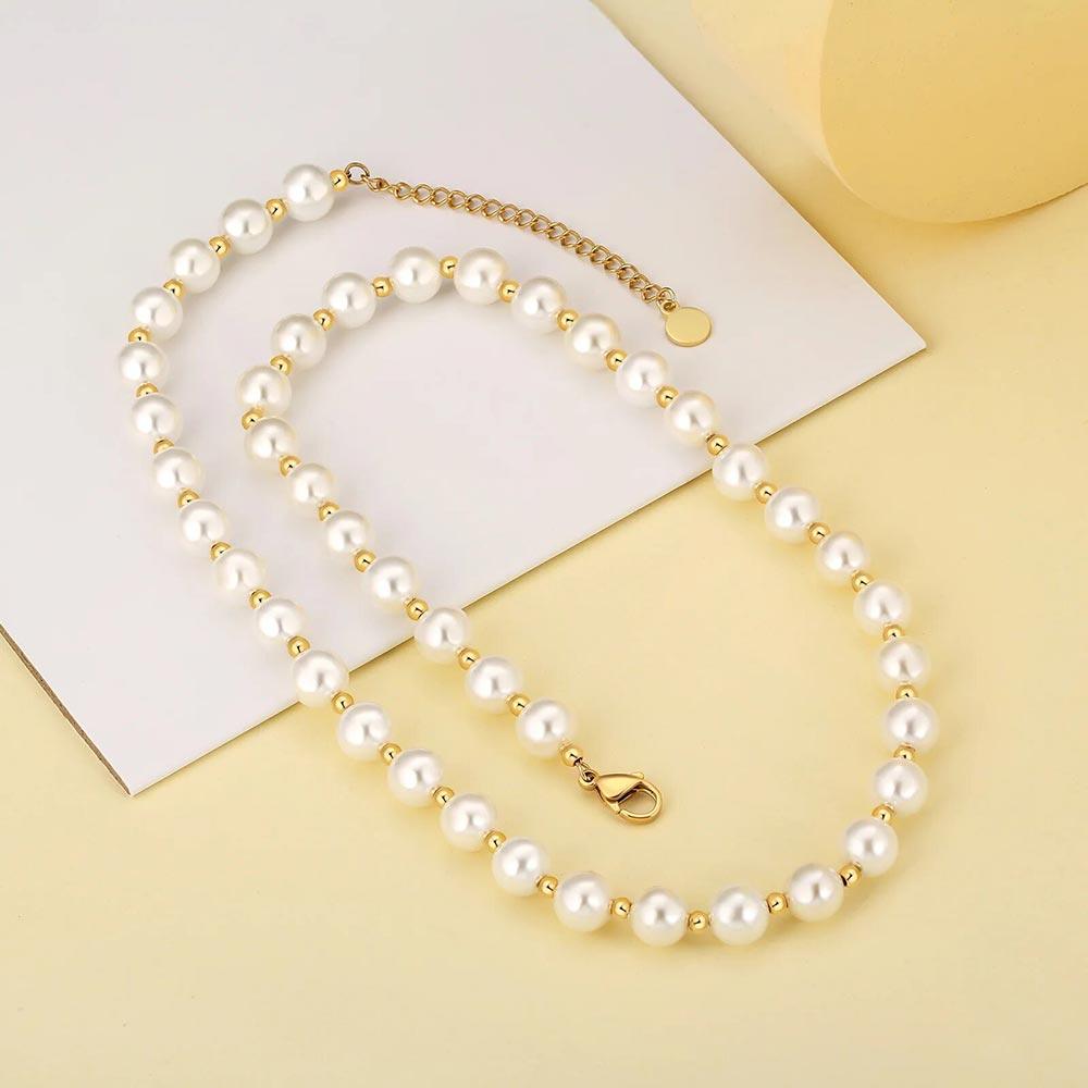 8mm Freshwater Pearl Beaded Necklace for Women - Markus Dayan