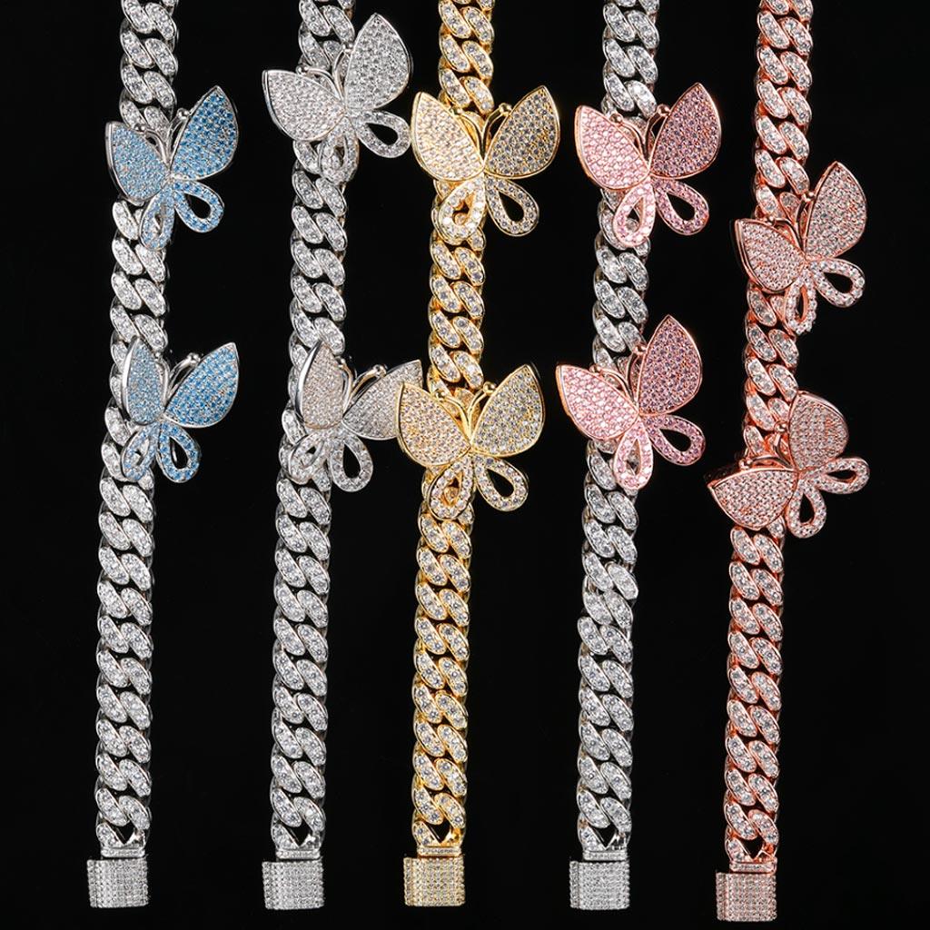 Iced Custom Butterfly Cuban Chain Personalized - Markus Dayan