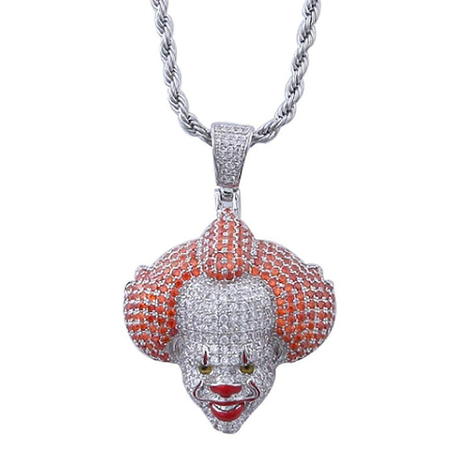 Iced Pennywise Clown Pendant 14K Gold – Markus Dayan