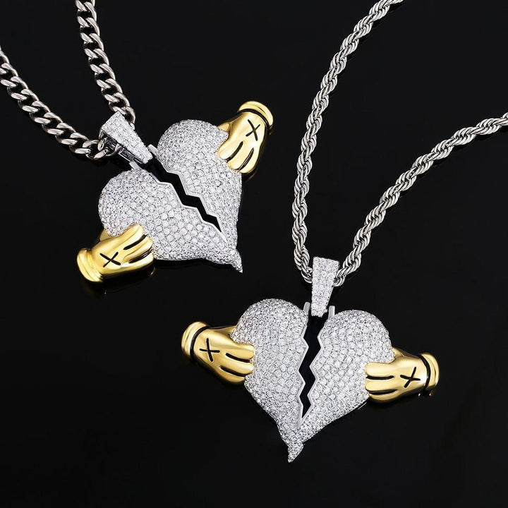 Tear Heart Pendant Necklace in 14K Gold - Markus Dayan
